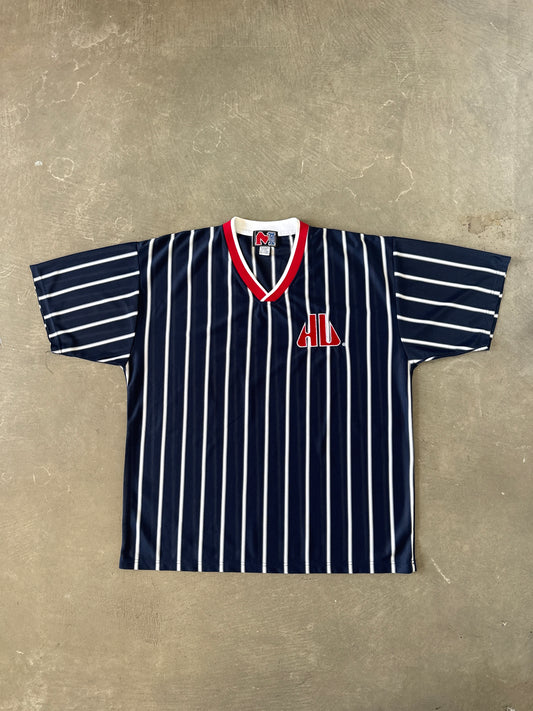 Vintage Match 1 Howard University Bison Striped Jersey