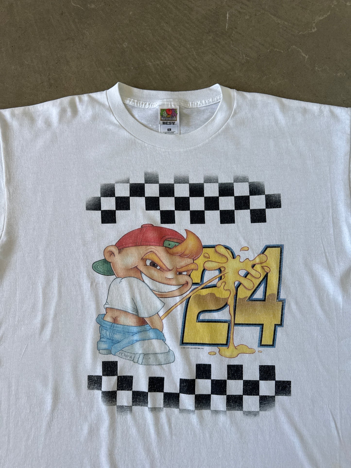 Vintage 1997 Nascar Diss Jeff Gordon Tee