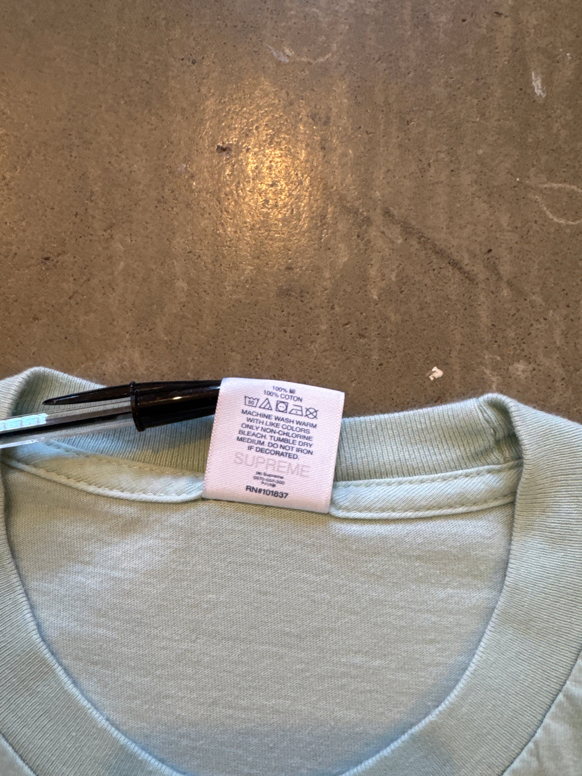 Supreme Venus Light Blue Tee (FW21)