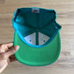 Vintage 90s Nike Logo Teal Elastic Fitted Hat