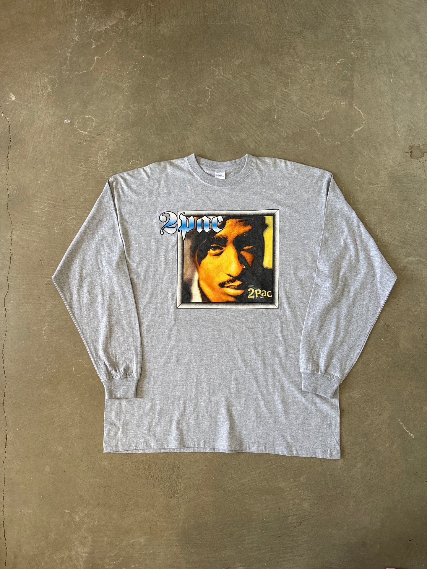 Vintage Y2K 2Pac Tupac Shakur Rap Tee Longsleeve