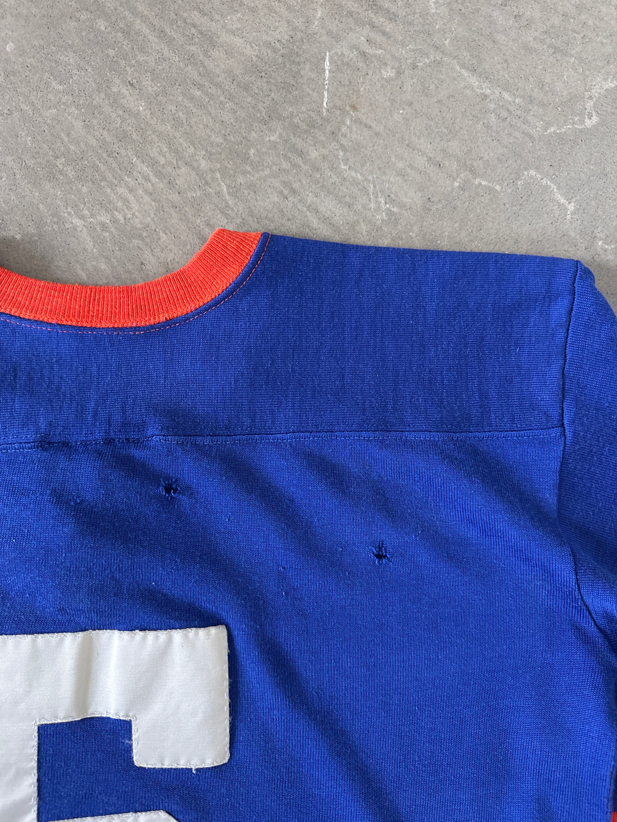 Vintage 1950s Blank Hockey Jersey