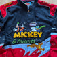 Vintage 2006 JH Design Jeff Hamilton Nascar Daytona 500 Mickey Mouse & Friends Varsity Jacket