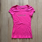 Y2K Women’s Bebe Bedazzled Logo Pink Tee