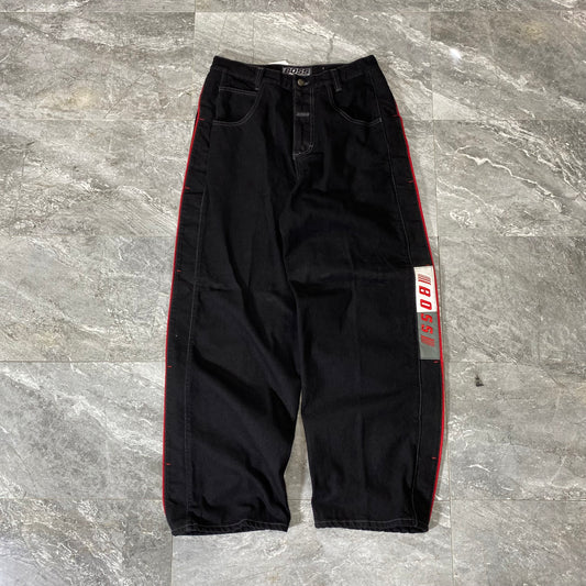 Vintage Boss Baggy Style Black Denim Jeans