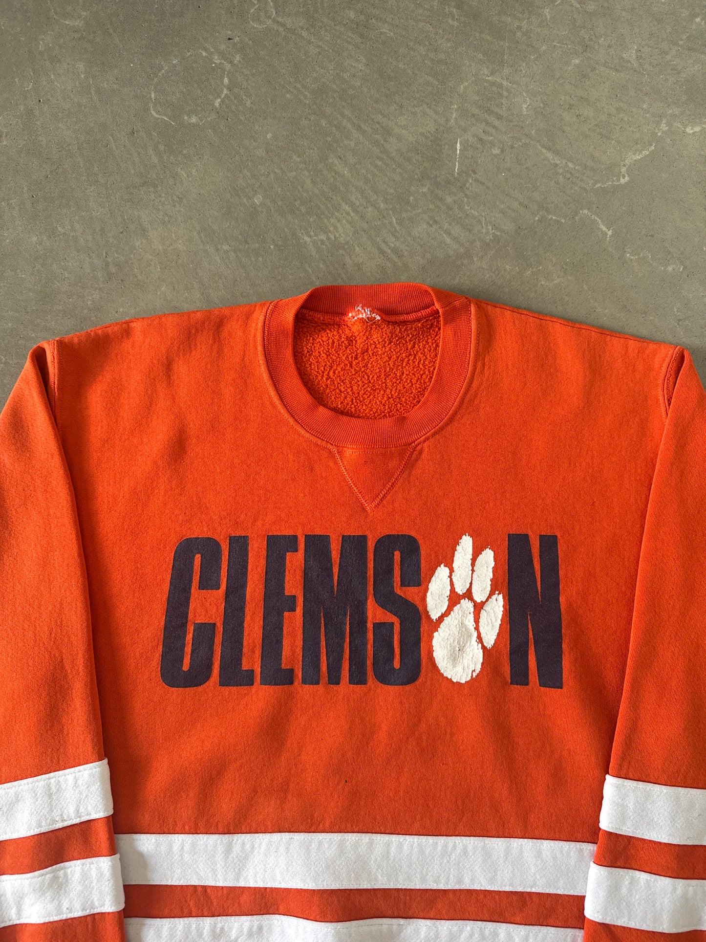 Vintage 90s Russell Athletic Clemson University Tigers Sweatshirt
