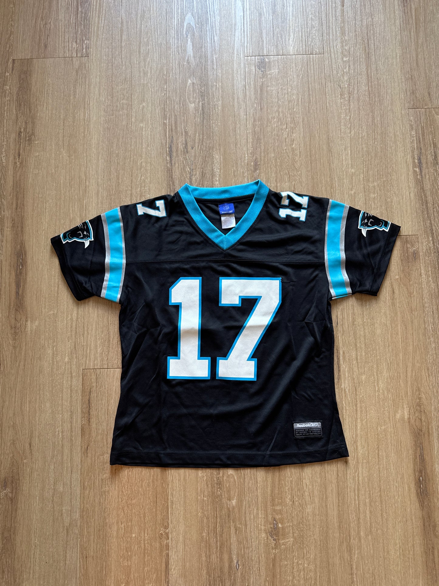 Reebok Youth Carolina Panthers Jake Delhomme Football Jersey