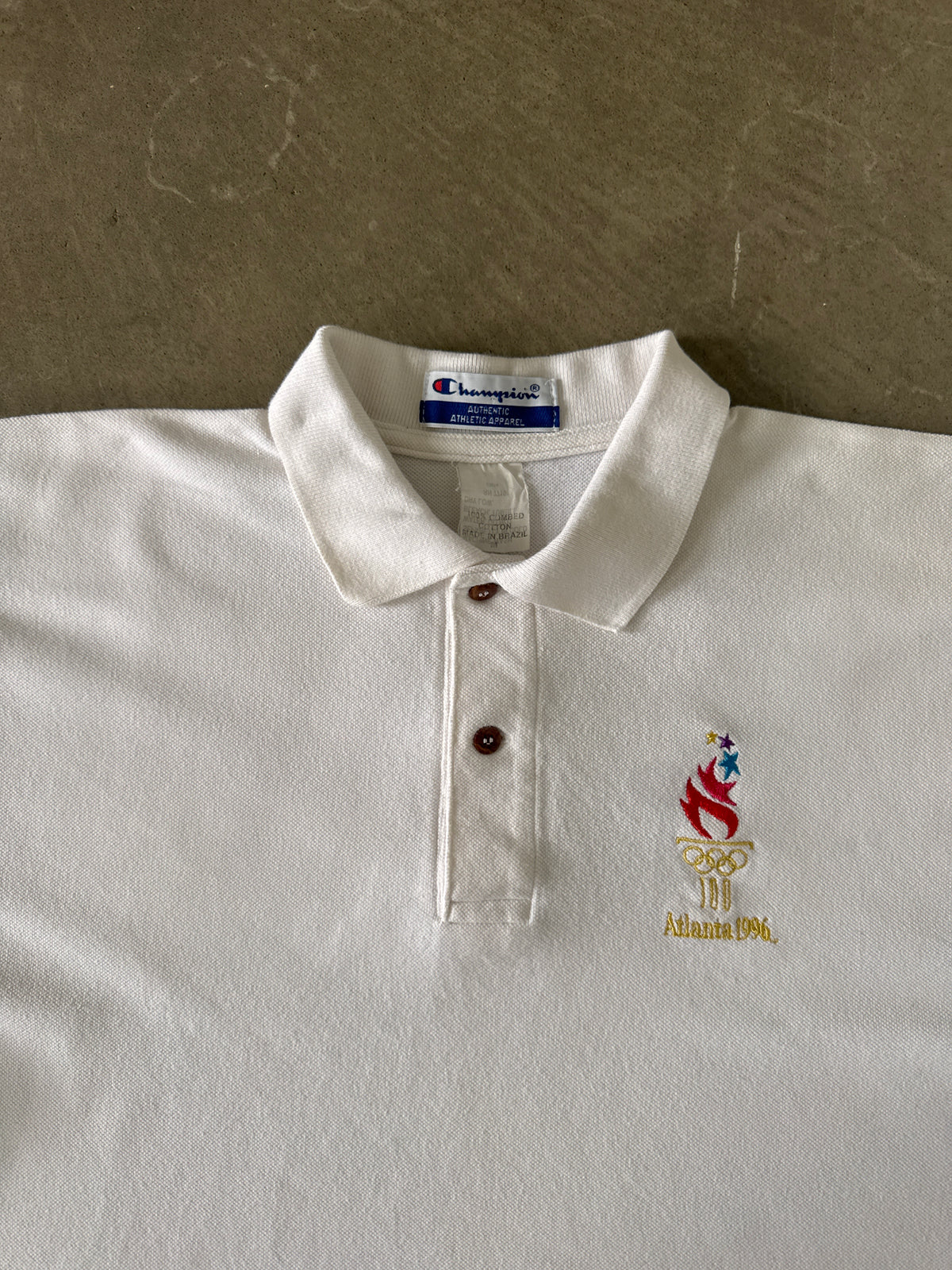 Vintage Champion 1996 Atlanta Olympics Polo Short