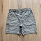 Vintage Carhartt Paint Splatter Dark Tan Dungaree Fit Carpenter Shorts