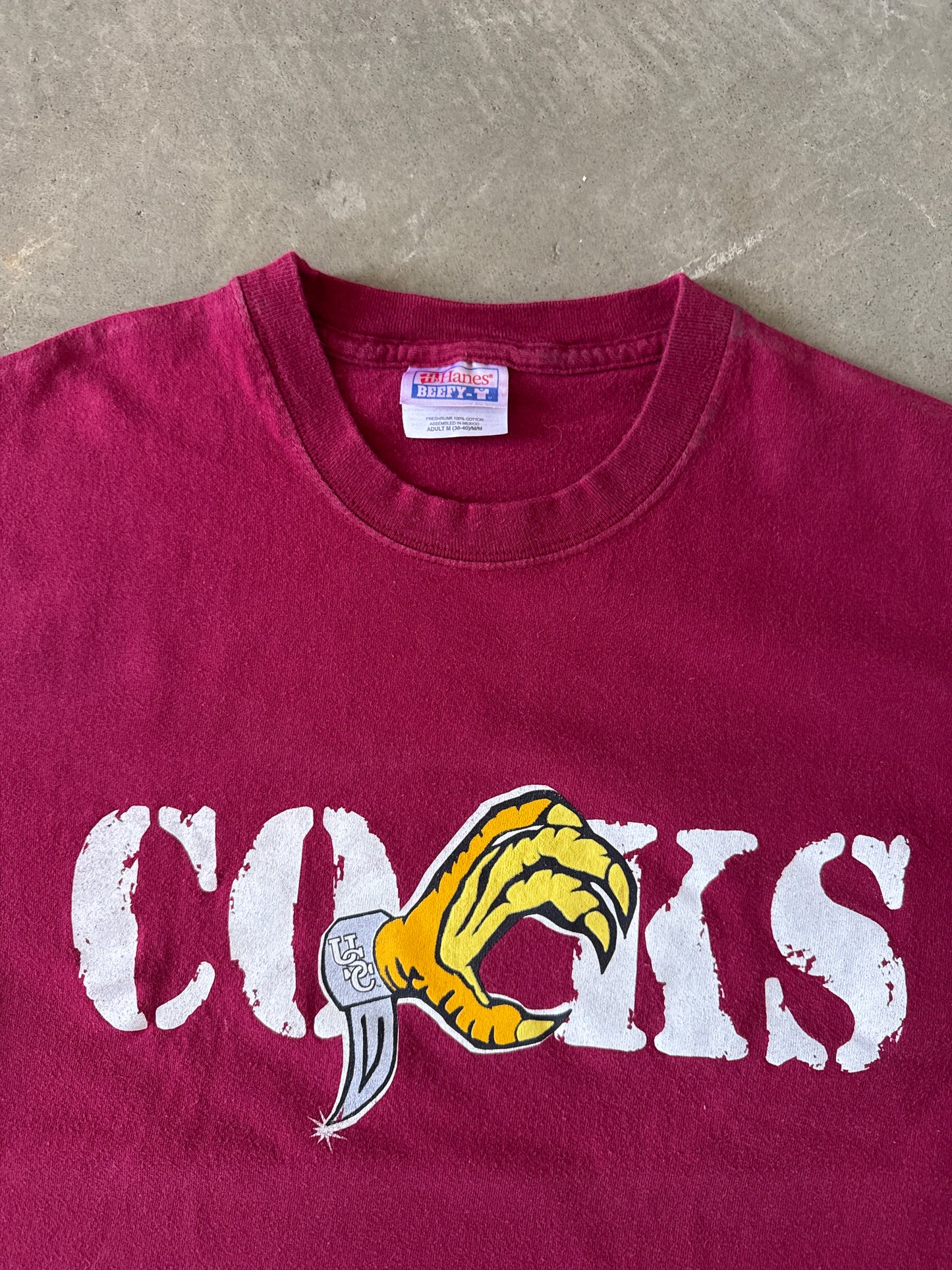 Vintage University Of South Carolina Gamecocks Cocks Claw Tee
