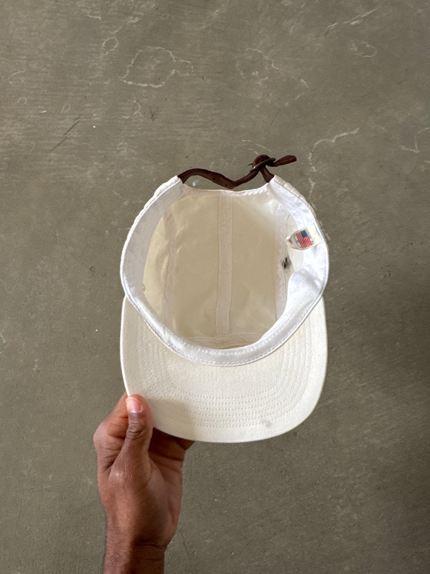 Supreme Washed Chino Twill Natural Camp Cap