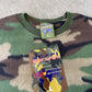 Vintage Nucci Military Camo Fleece Sweater