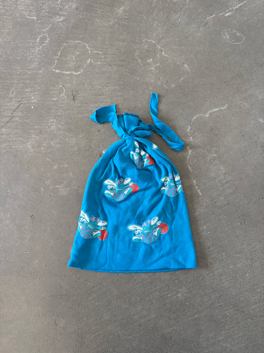Vintage 90s Charlotte Hornets Rag Beanie