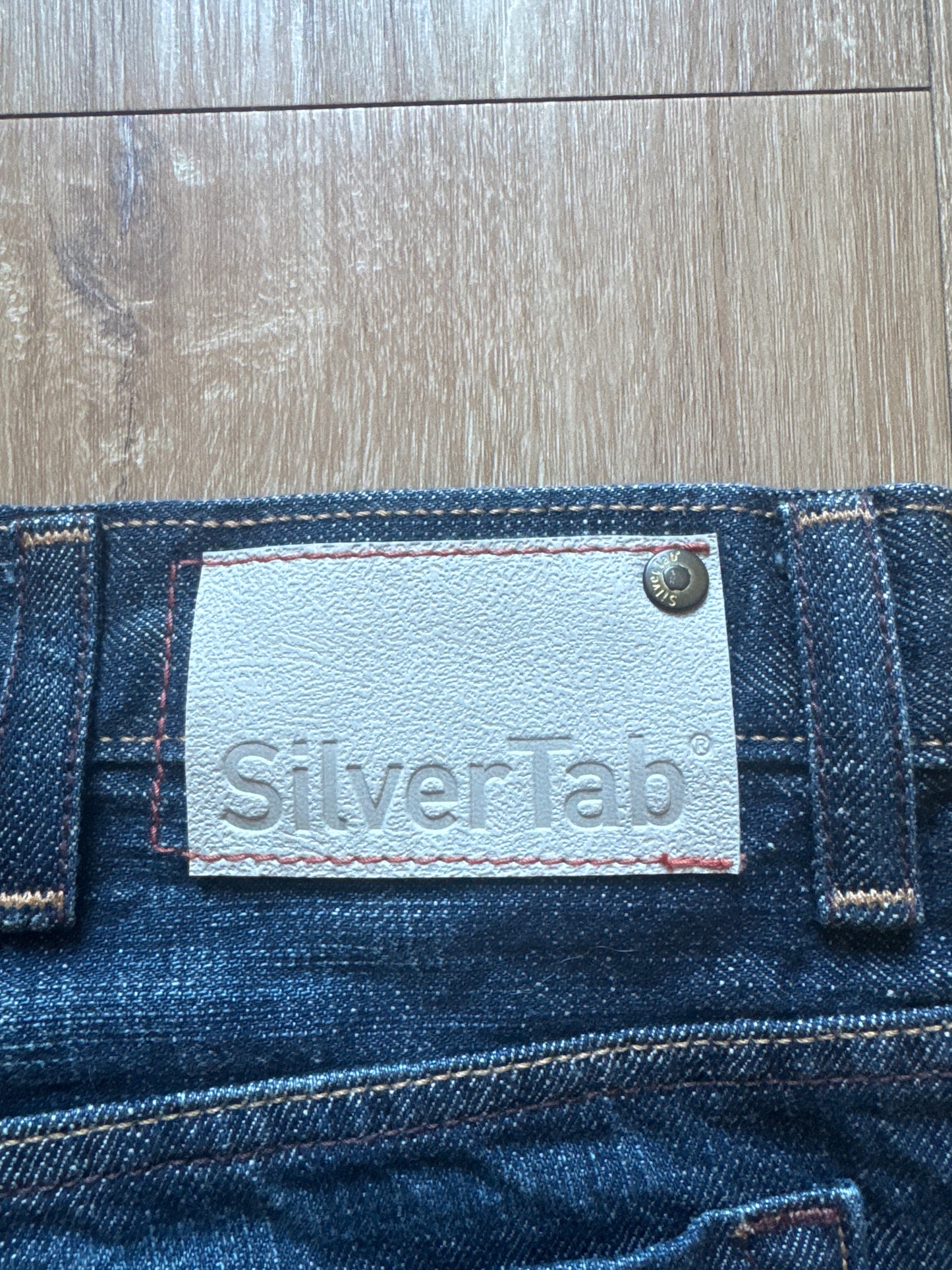 Vintage Levi’s Silver Tab Baggy Dark Blue Denim Jeans