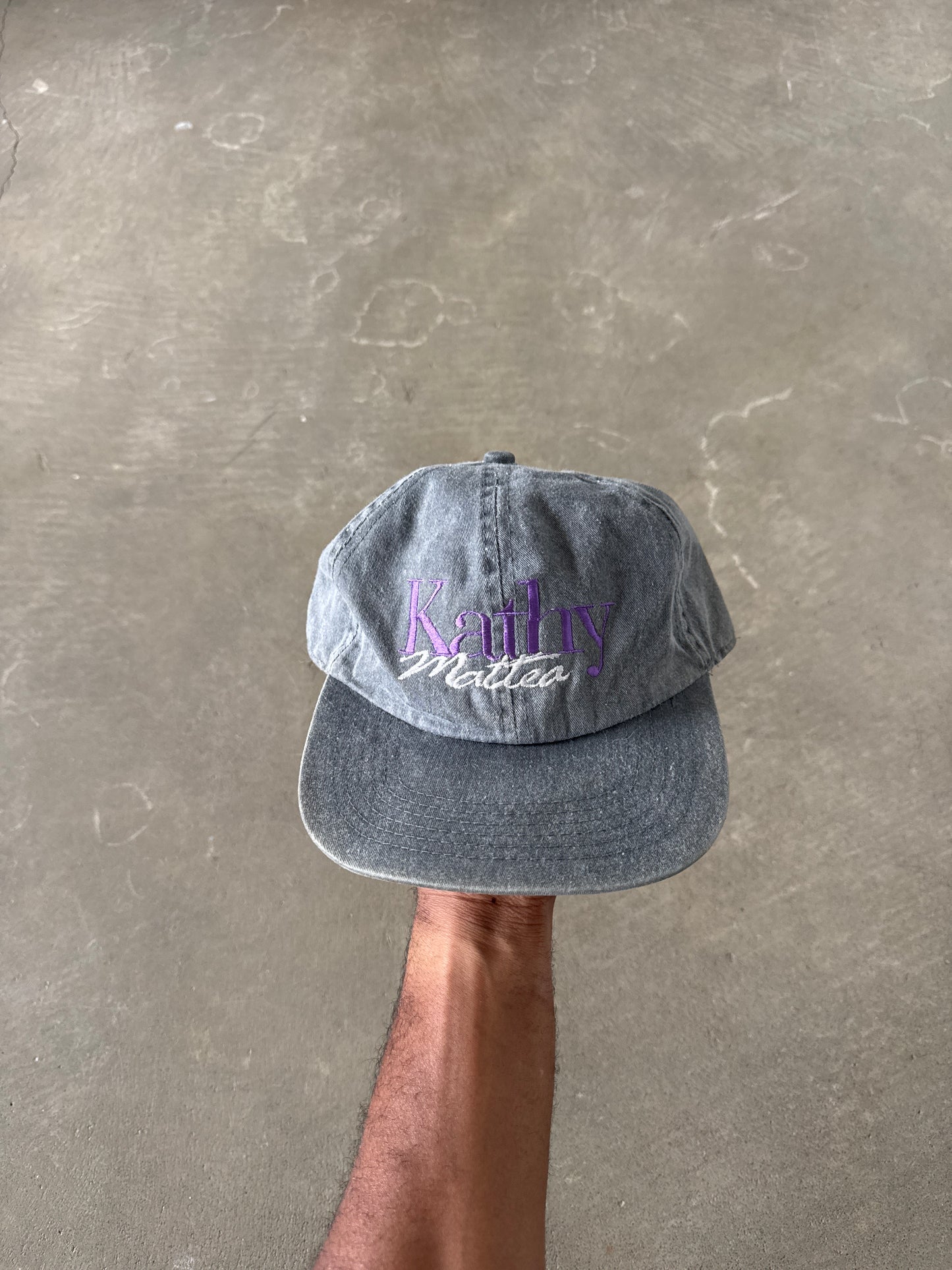 Vintage 90s Kathy Mattea Strapback Hat