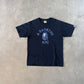 A Bathing Ape Bape Blue Camo College Logo Tee