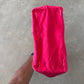 Vintage L.L. Bean Red Canvas Boat & Tote Bag