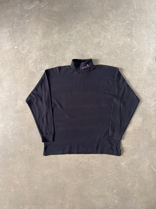Vintage 90s Los Angeles Lakers Embroidered Turtleneck Long Sleeve