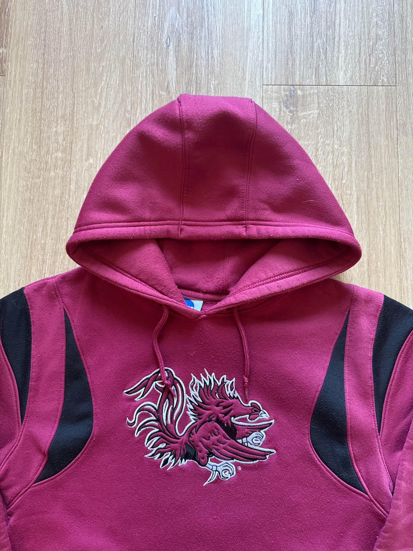 NCAA University Of South Carolina Gamecocks Embroidered Logo Hoodie