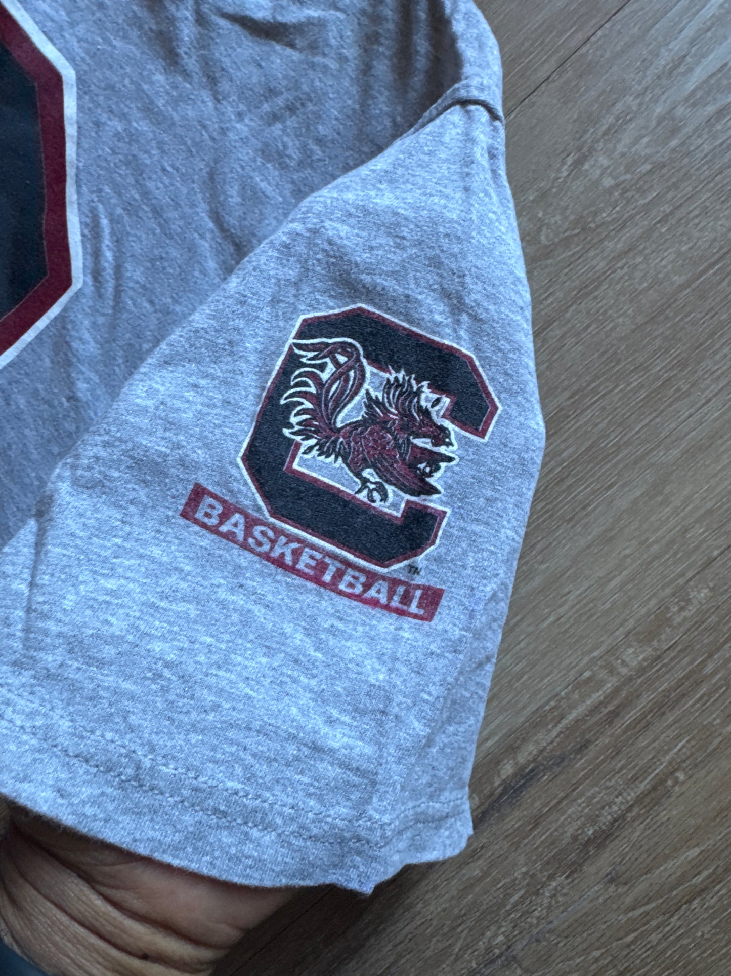Vintage 90s University Of South Carolina Gamecocks Basketball Tee