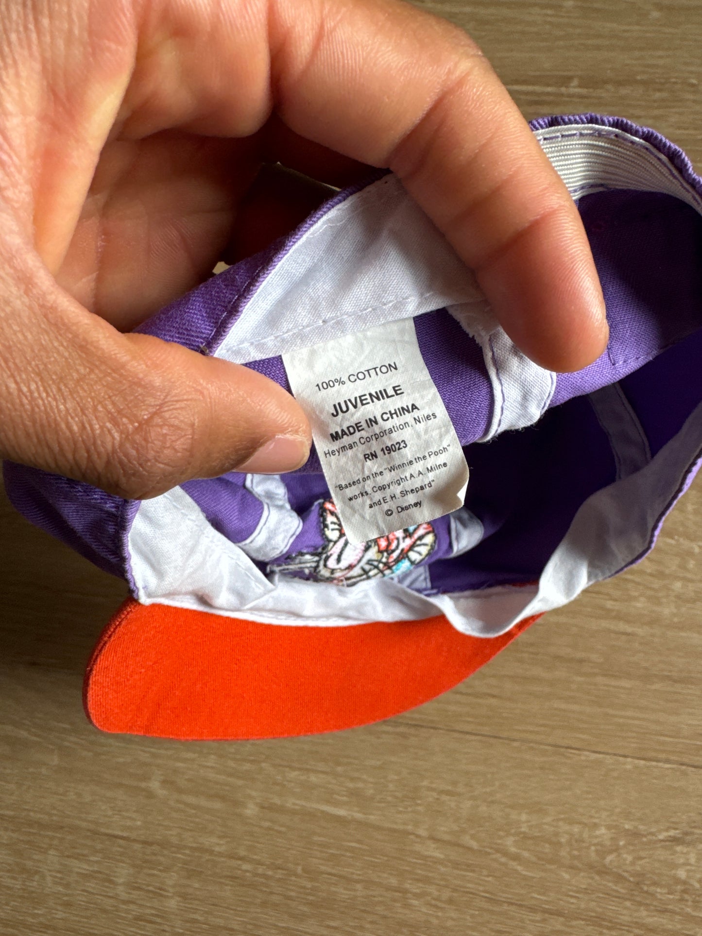 Vintage Youth Disney Winnie The Pooh Tigger Baseball Cap