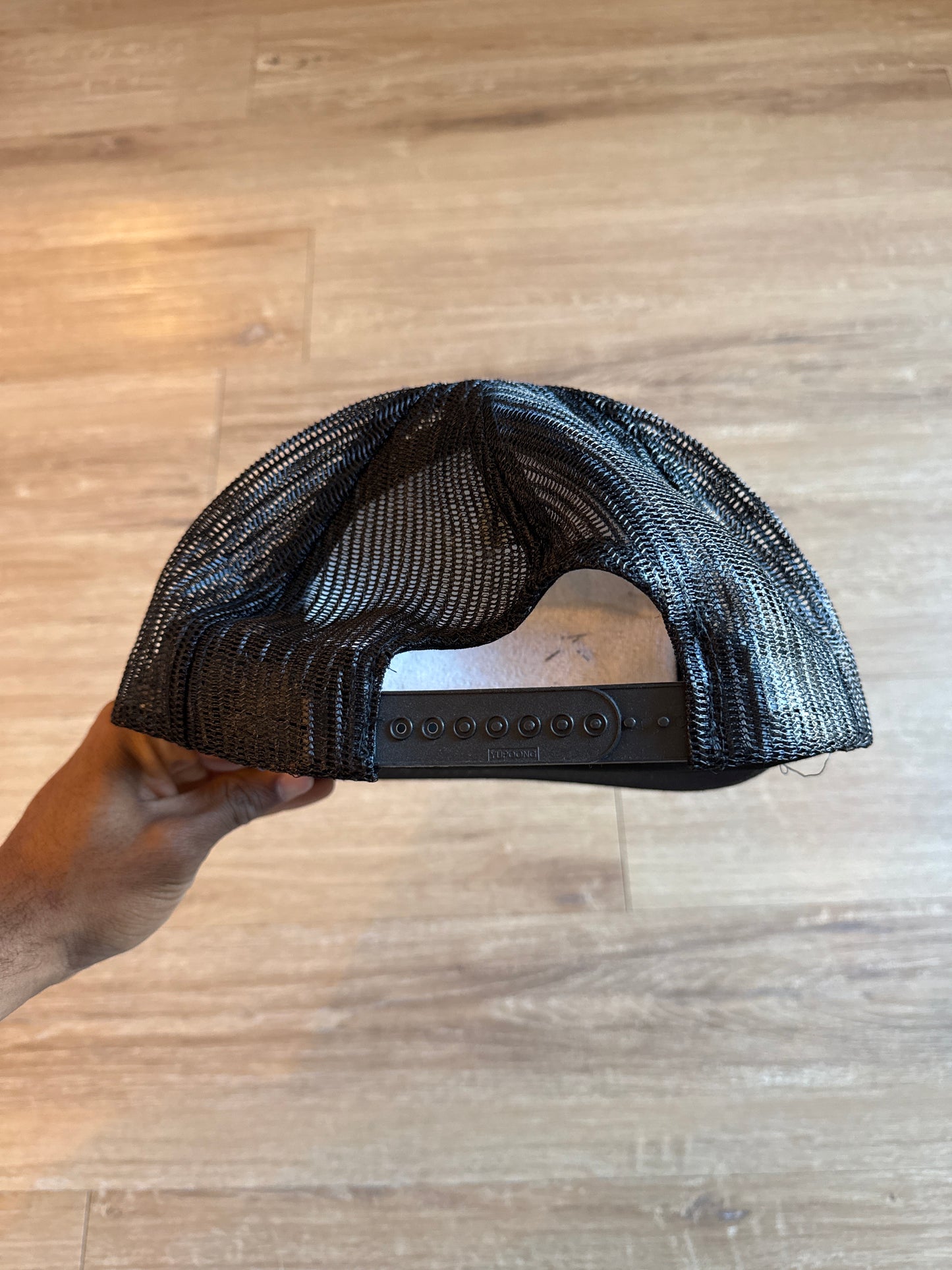 Vintage 90s Batman The Joker Gotham City Mesh Trucker Snap Back Hat