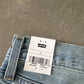 Levi’s Baggy Dad Mid Rise Lightwashed Denim Jean Shorts Jorts
