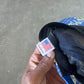 Supreme Flower Jacquard 5-Panel Blue Snapback Hat