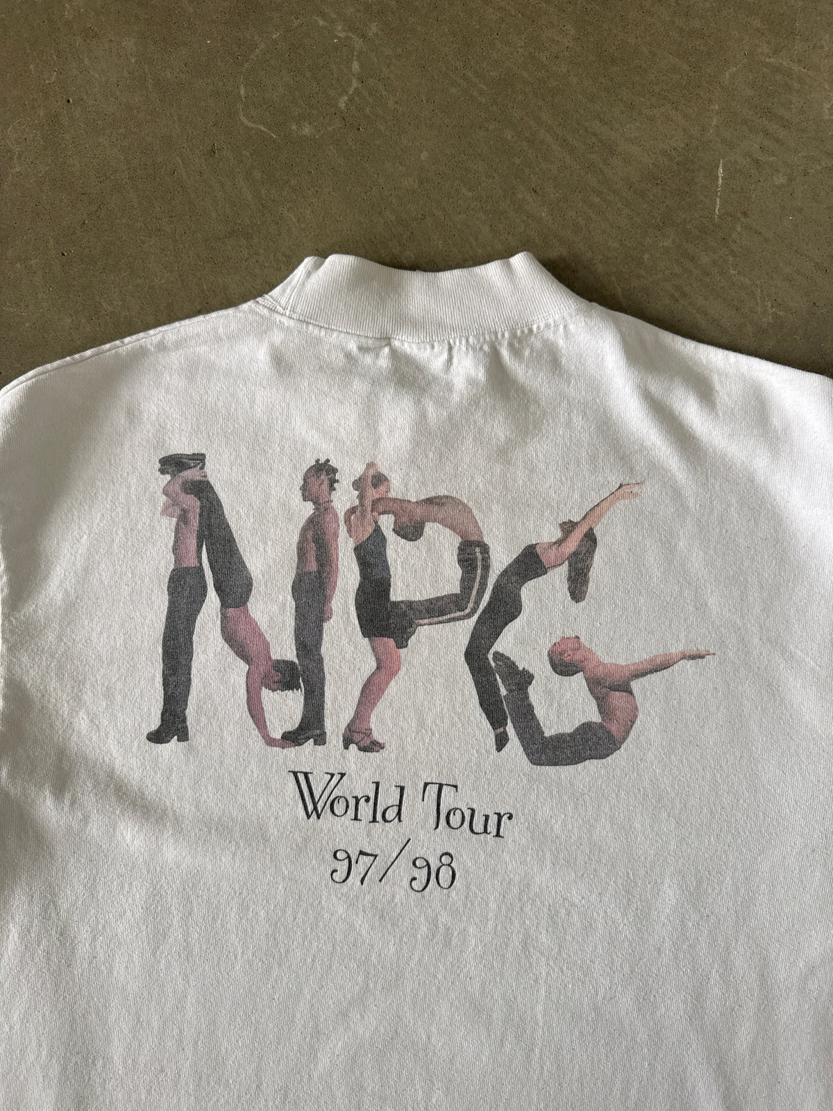 Vintage 1997 Prince New Power Generation Around The World In A Day Tour Long Sleeve Tee