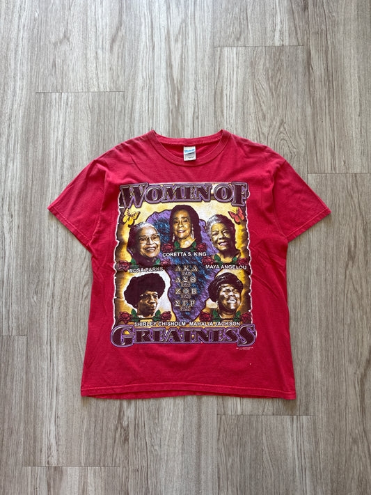 Vintage Women Of Greatness Positive African American Women Black History Tee