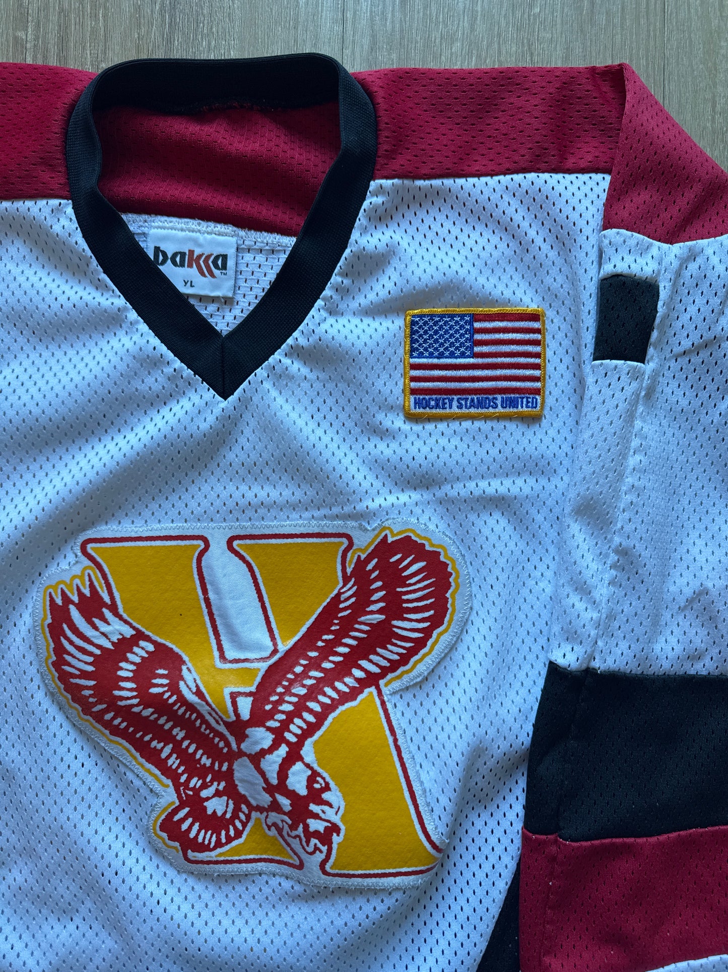 Vintage Youth Hockey Stand United Silverman Hockey Jersey