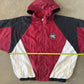 Vintage 90s University Of South Carolina Gamecocks Hooded Windbreaker Jacket