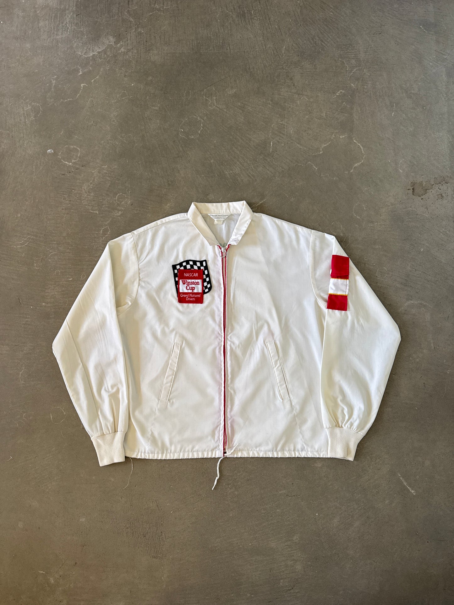 Vintage 70s Nascar Winston Cup Grand National Driver Jacket