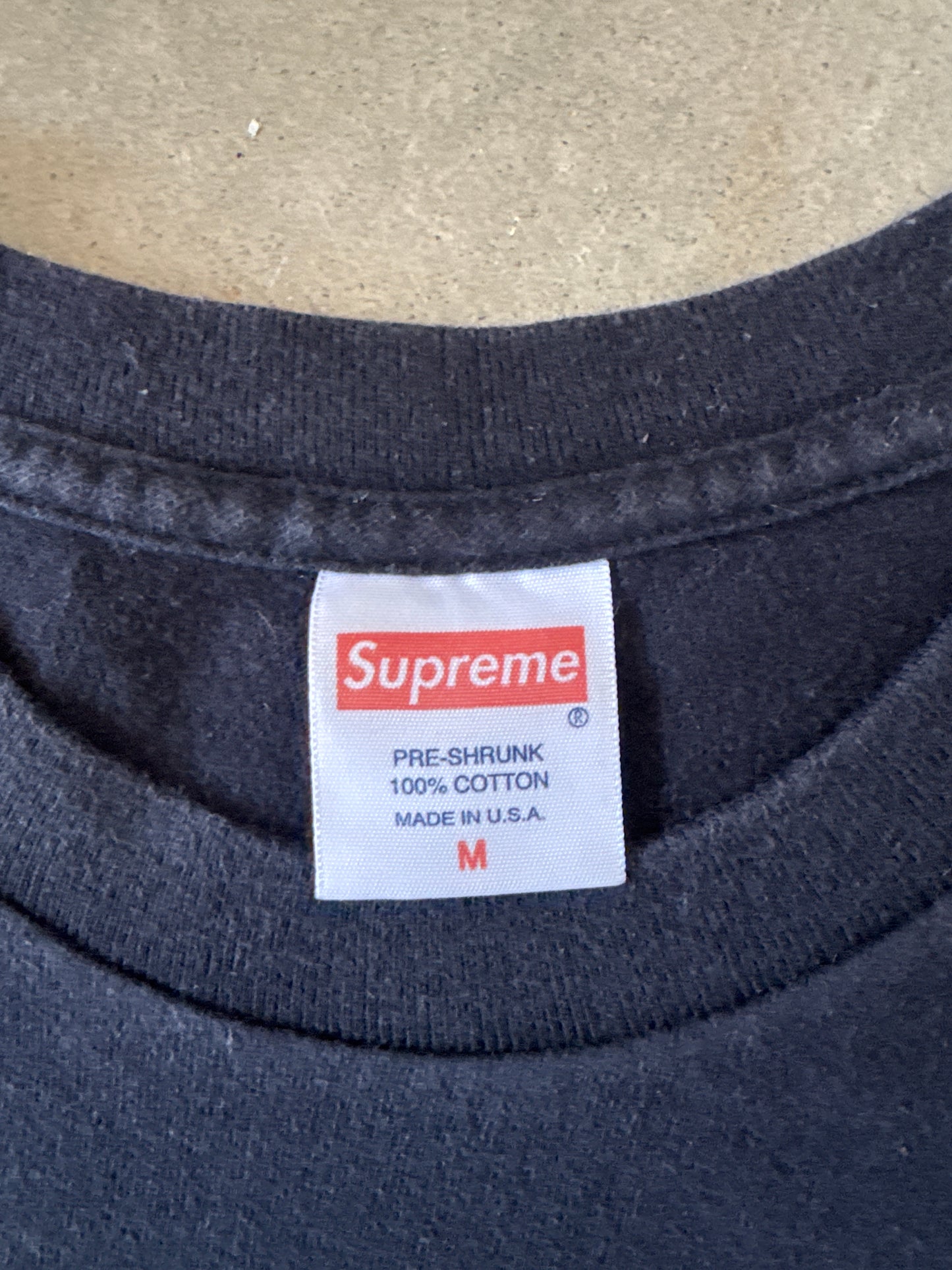 Supreme Planes Black Tee