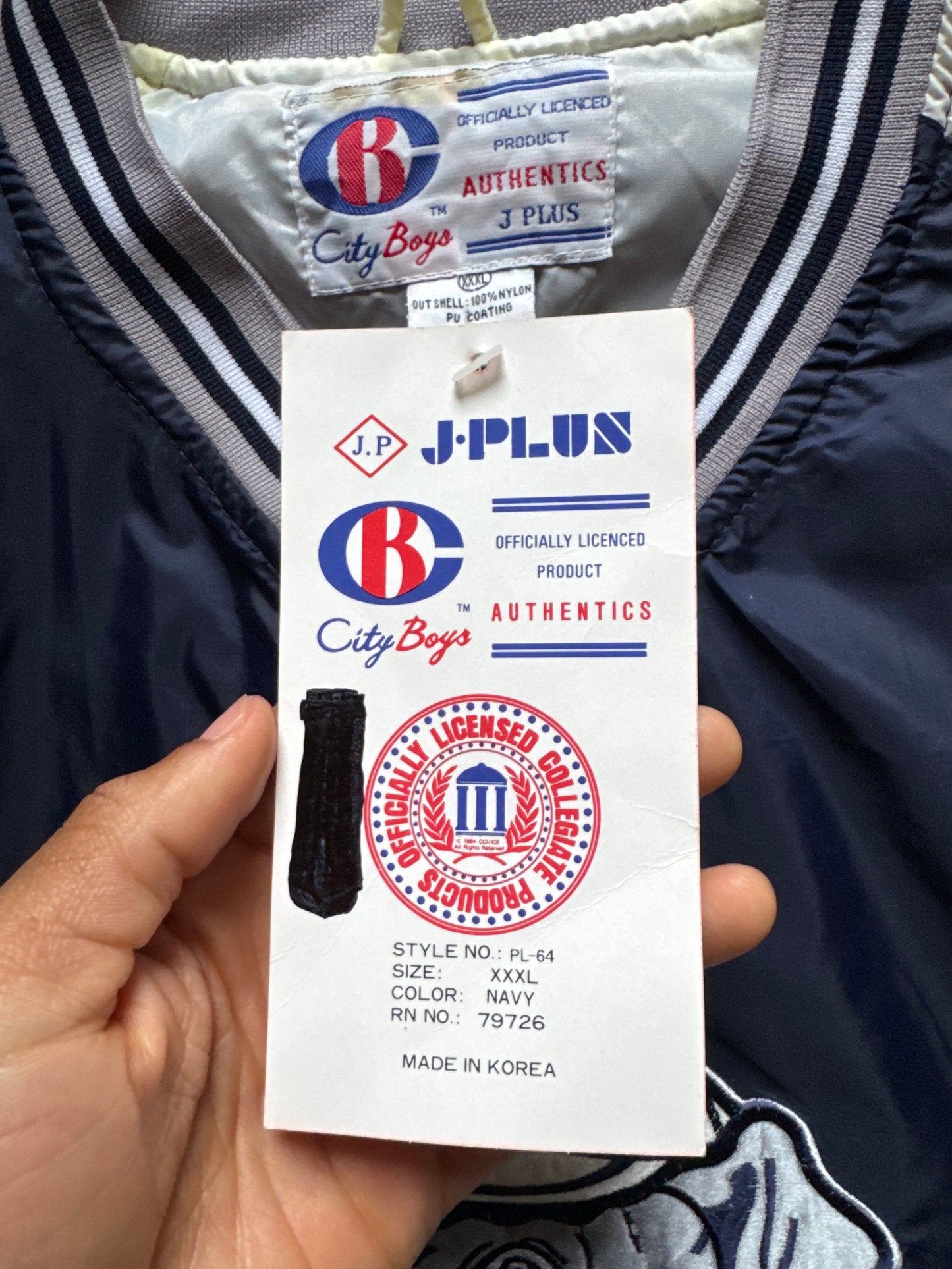 Vintage Collegiate Sportswear University Of Georgetown Hoyas Pullover