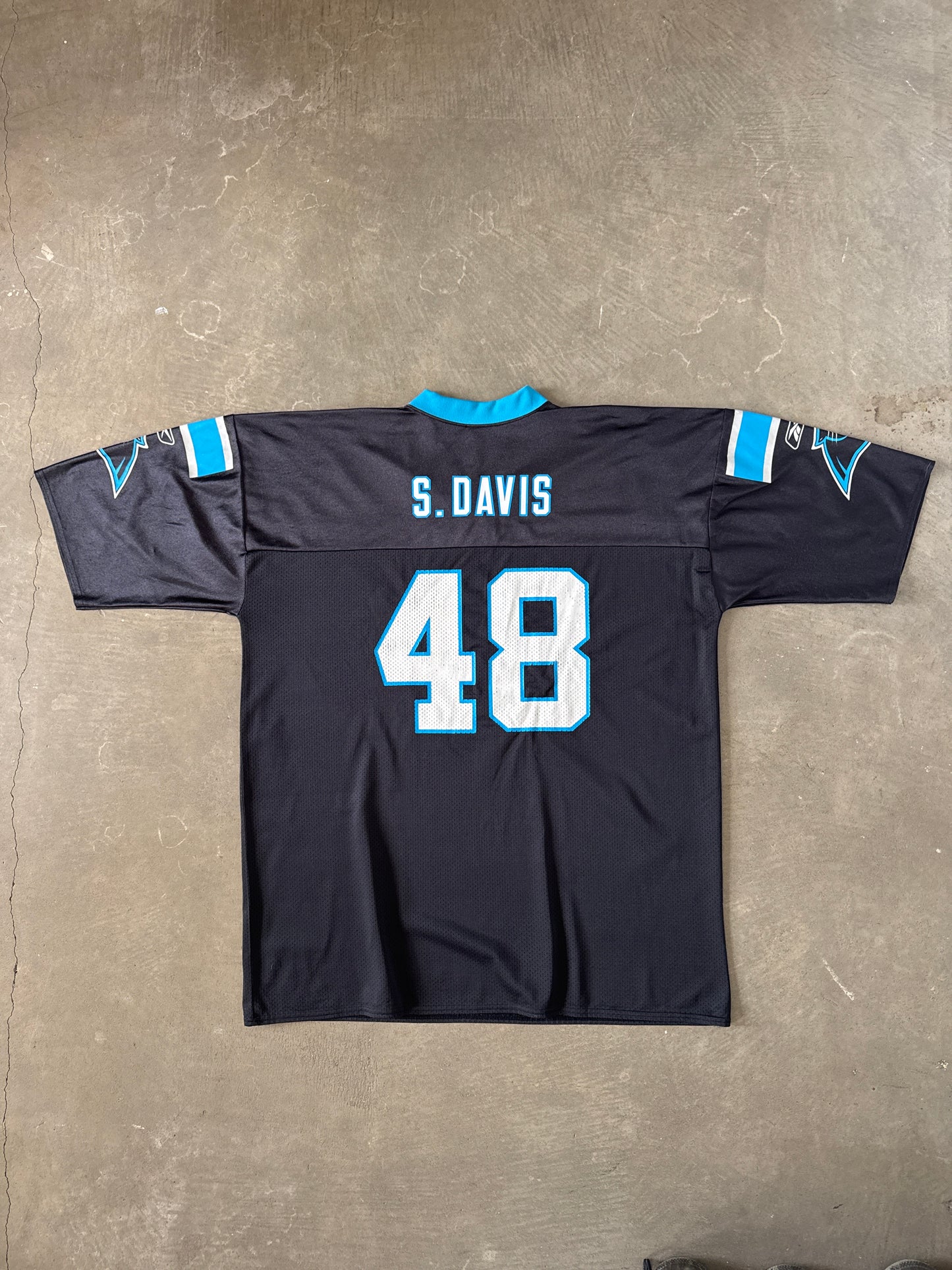 Vintage Reebok Carolina Panthers Stephen Davis Football Jersey