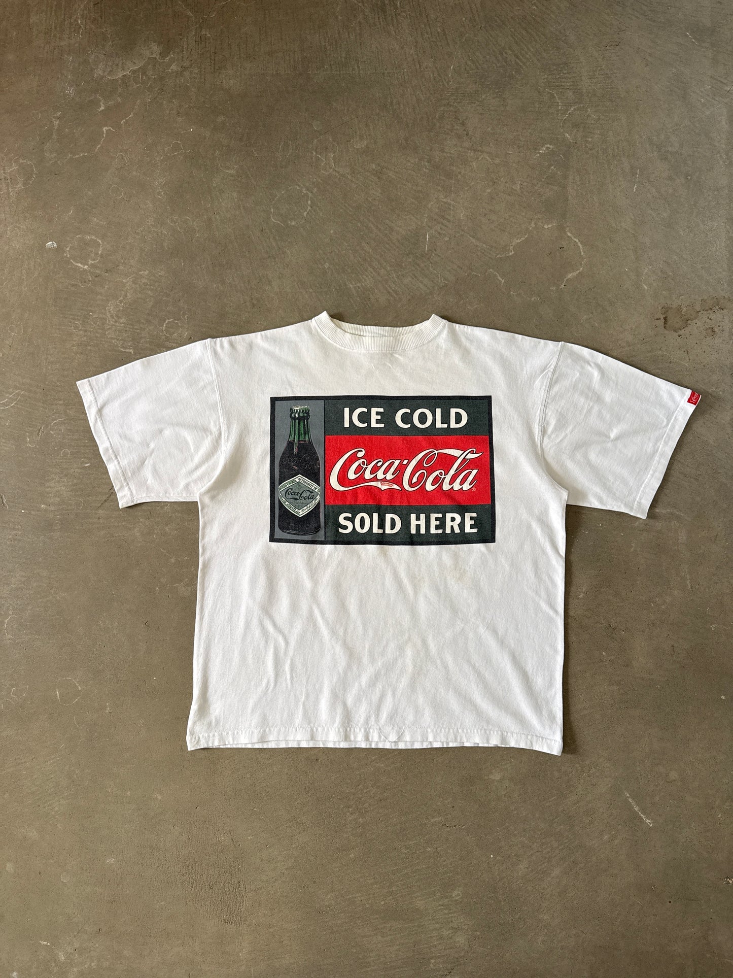 Vintage 1993 Coca Cola Sold Here Tee