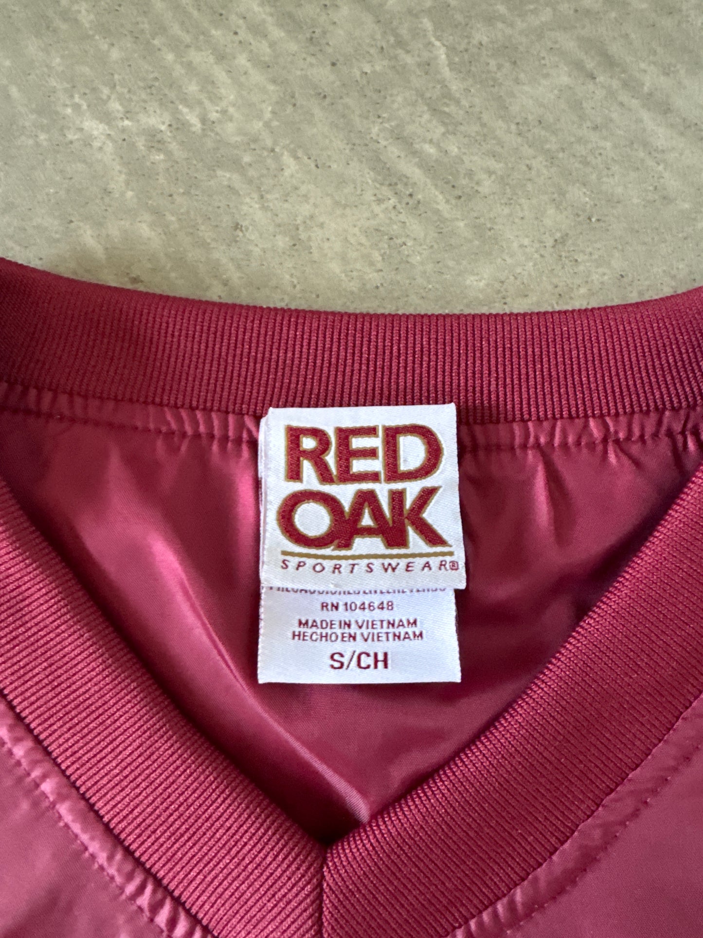 Vintage Red Oak University Of South Carolina Gamecocks Pullover