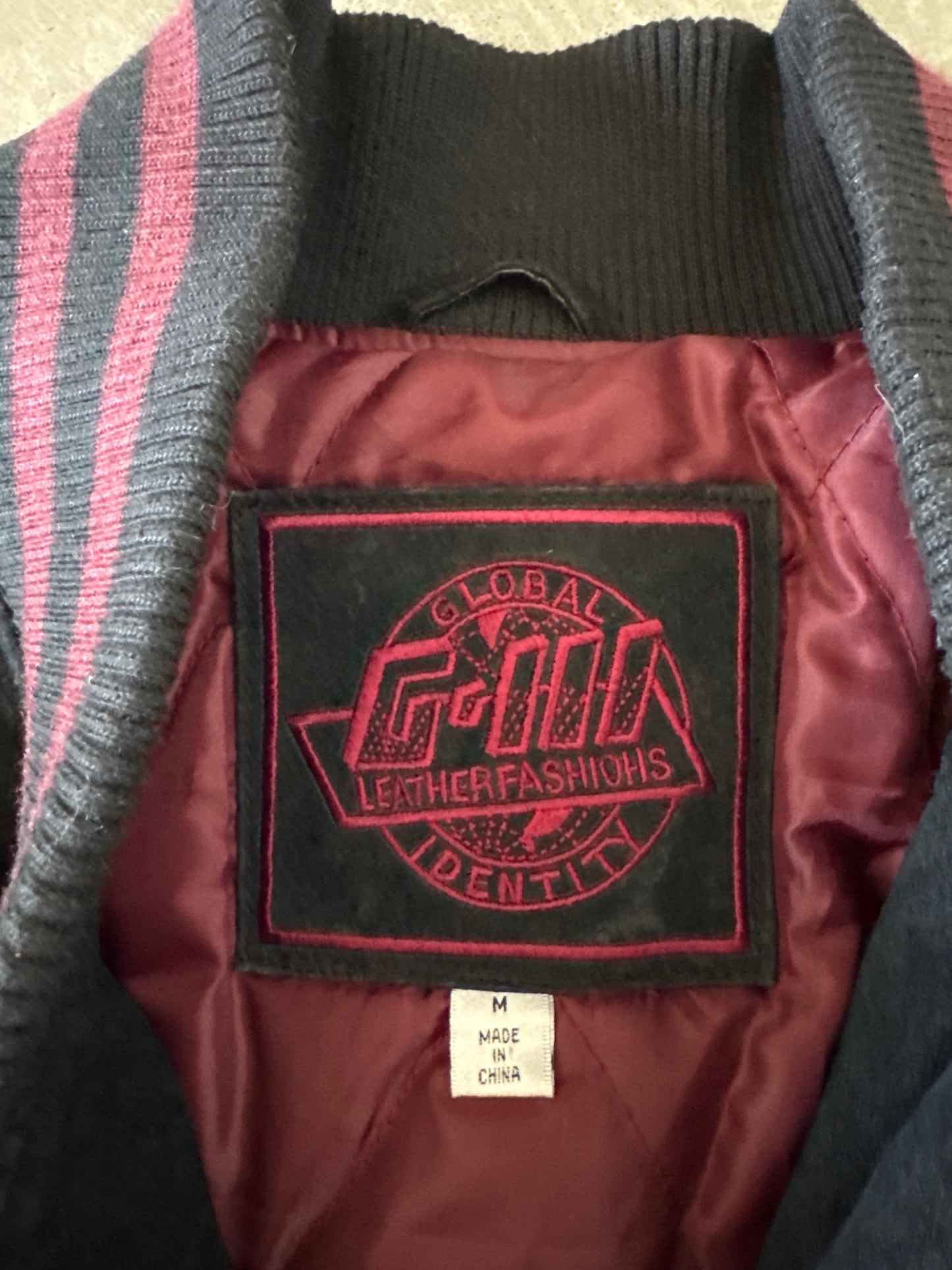 Vintage 90s University Of South Carolina Gamecocks Suede Leather Varsity Jacket