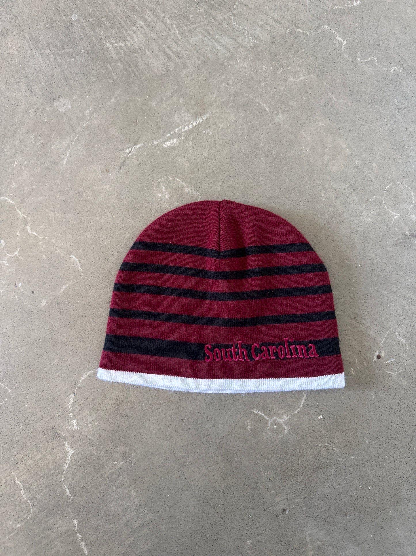 Vintage 90s Collegiate Sportswear University Of South Carolina Gamecocks Beanie Hat
