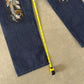 Evisu Embroidered Japanese Art Selvedge Denim Jeans