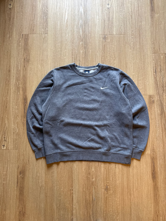 Nike Logo Grey Sweatshirt