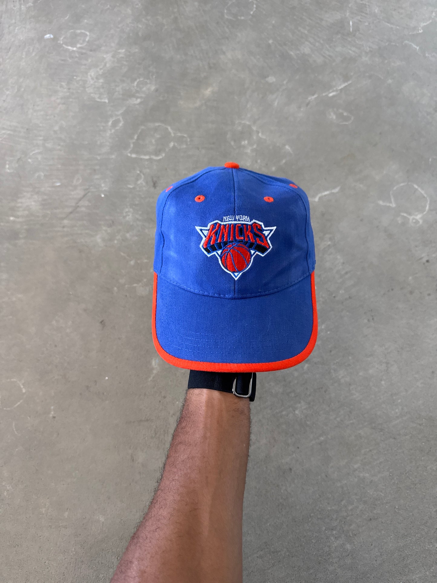 NBA Elevation New York Knicks Strap Back Hat