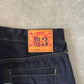 Evisu Embroidered White Bull Selvedge Japanese Denim Jeans