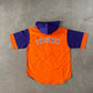 Vintage 90s Phoenix Suns Striped Hooded Tee Shorts Set
