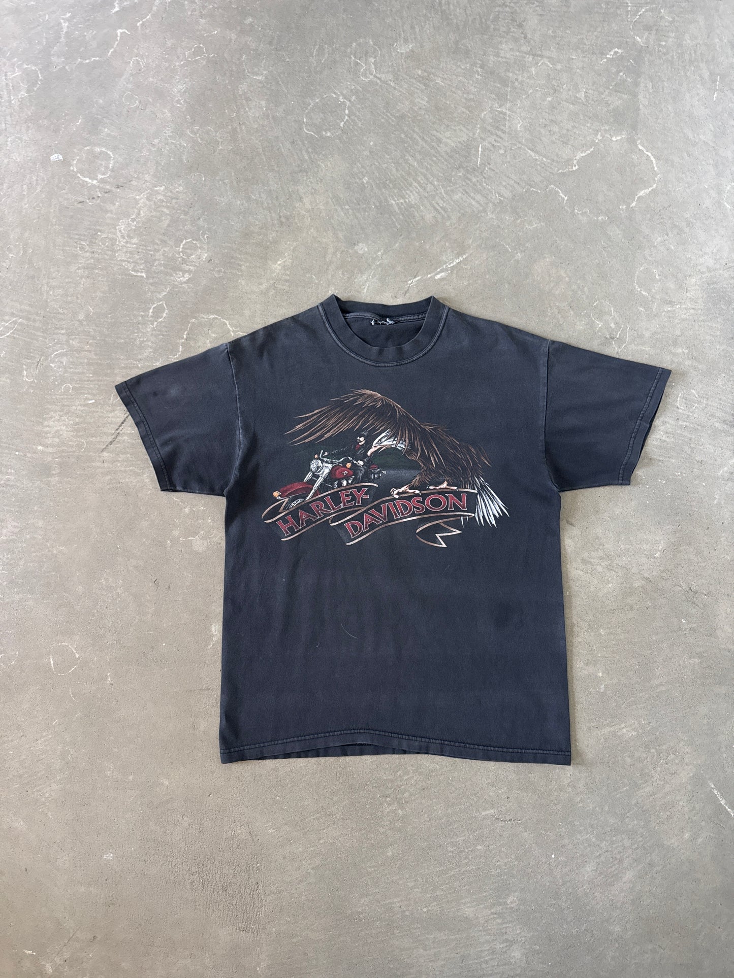 Vintage Harley Davidson Myers Duren Tulsa Oklahoma Tee