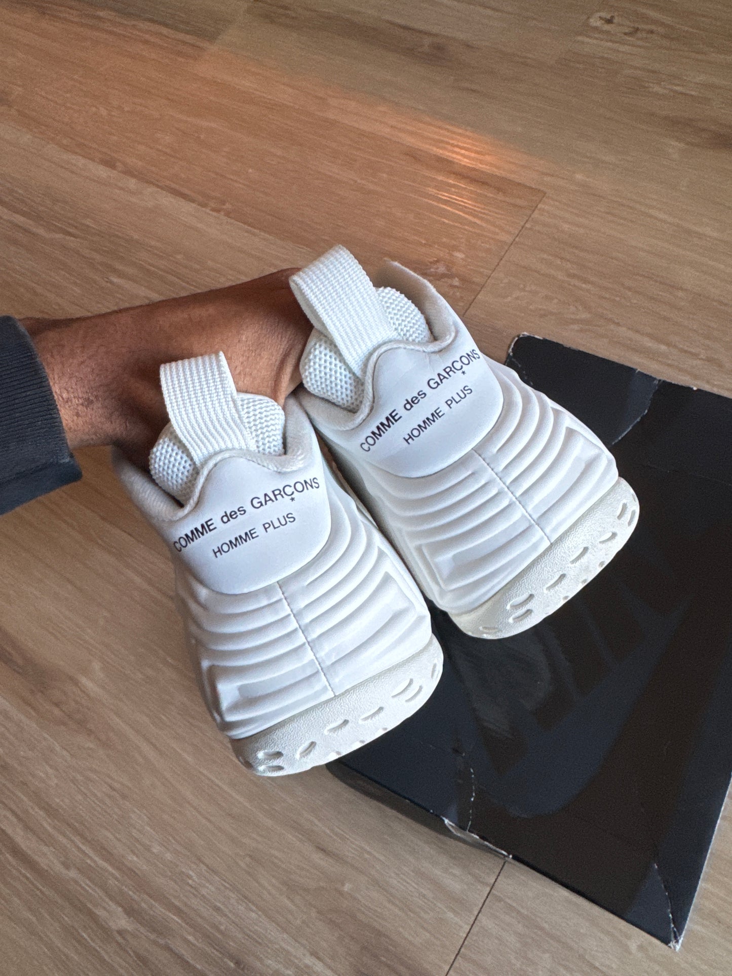 Nike Air Foamposite One Comme des Garçons Homme Plus White