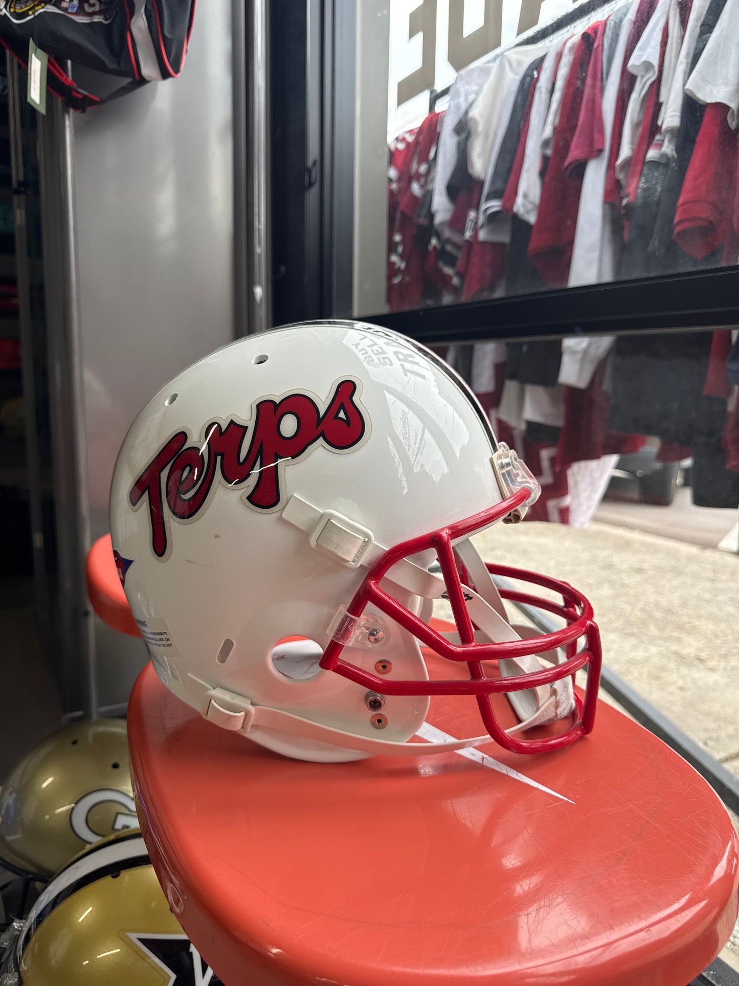 Maryland Terrapins NCAA Schutt XP Full Size REPLICA Gameday Football Helmet