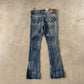 Vintage Y2K Women’s LRG Luxirie Ghost Rider Boot Cut Denim Jeans