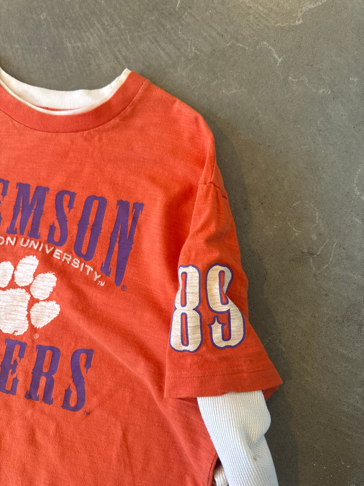 Colosseum Athletics Clemson University Tigers Thermal Longsleeve